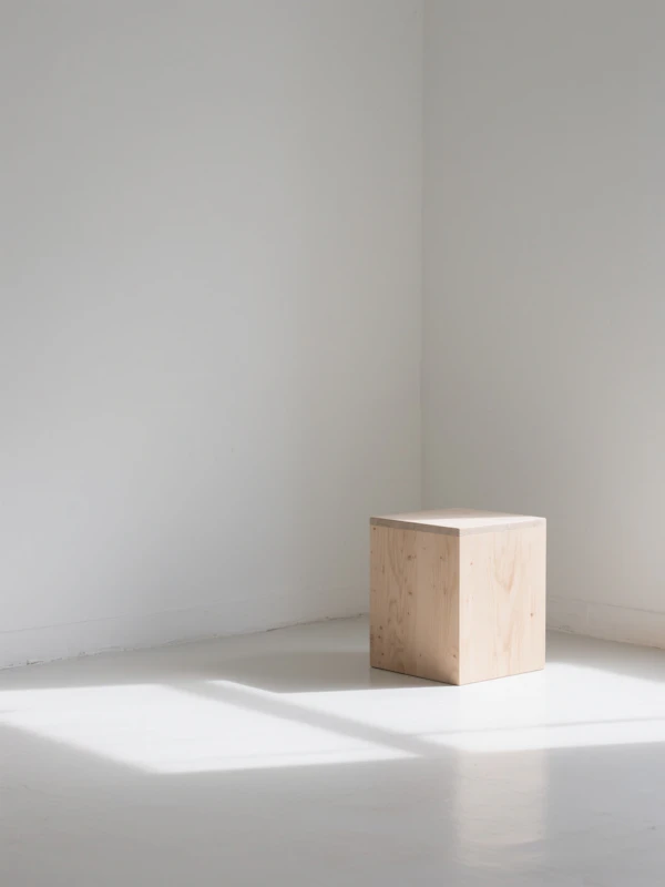Minimalist Wooden Stool