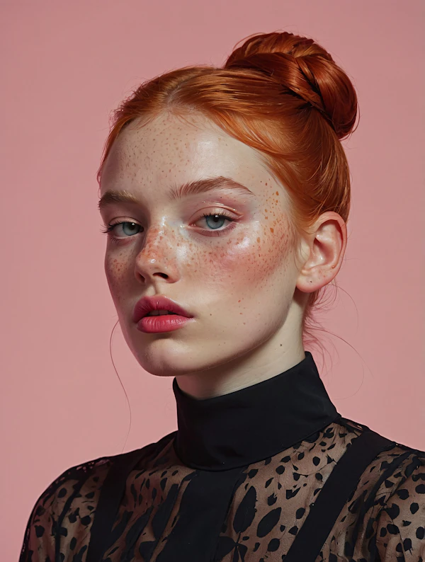 Portrait of a Red-Haired Woman