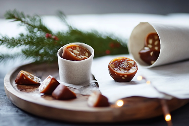 Caramel Candy Tray