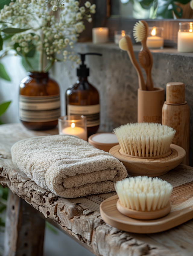 Tranquil Spa Bathroom Decor