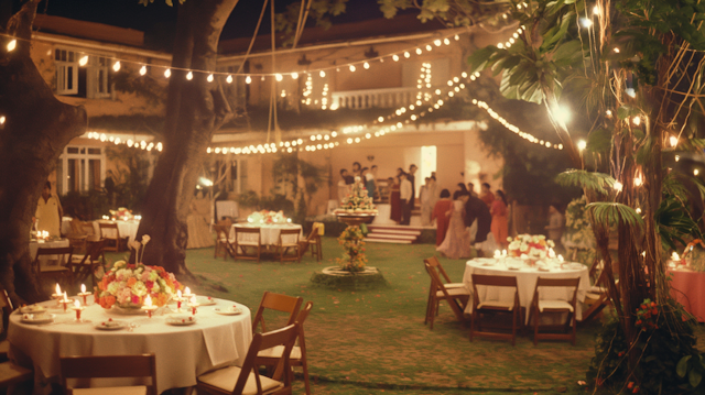 Elegant Outdoor Evening Event