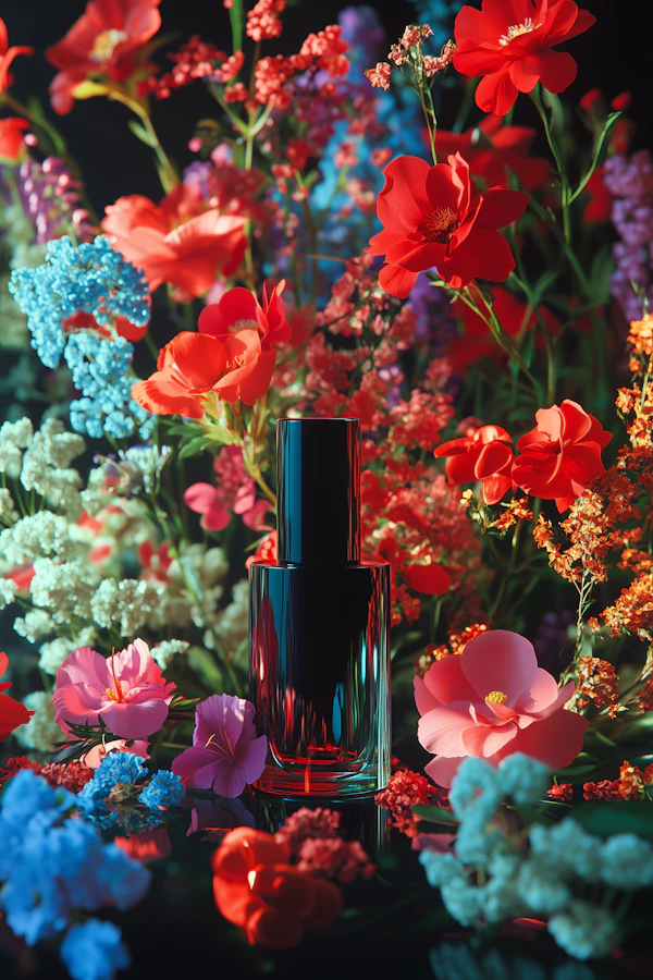 Elegant Perfume Display