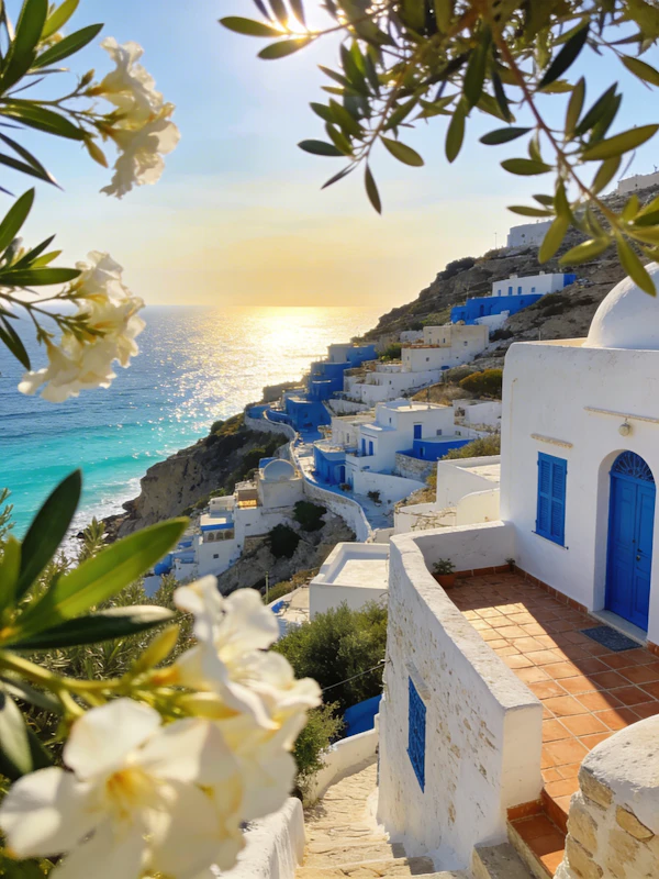 Mediterranean Coastal Village