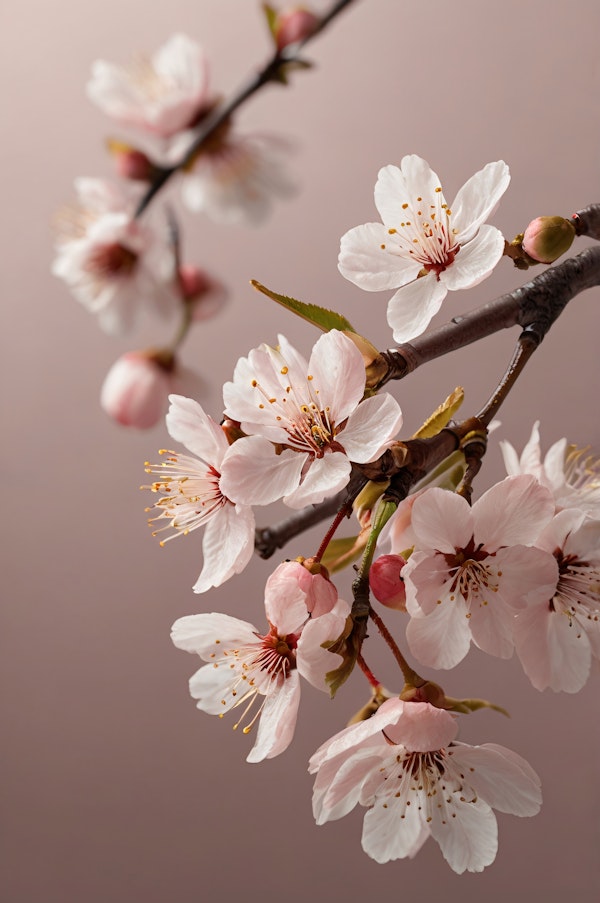 Cherry Blossoms in Full Bloom