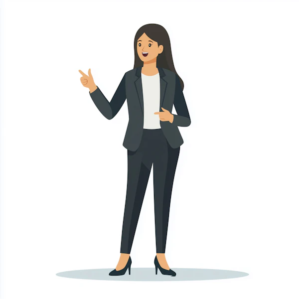 Professional Woman Cartoon