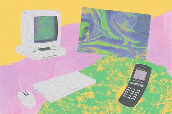 Retro Tech Illustration