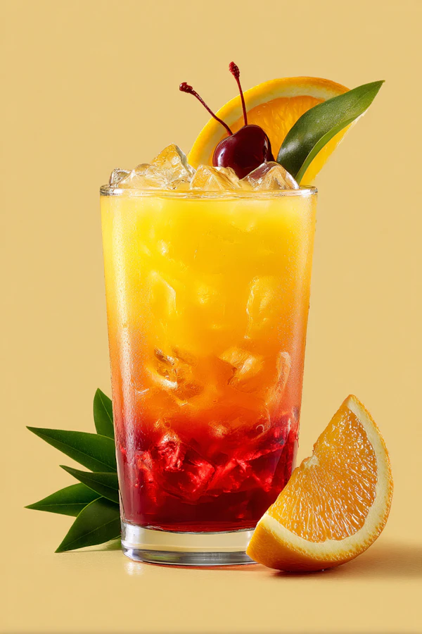 Tropical Cocktail Display