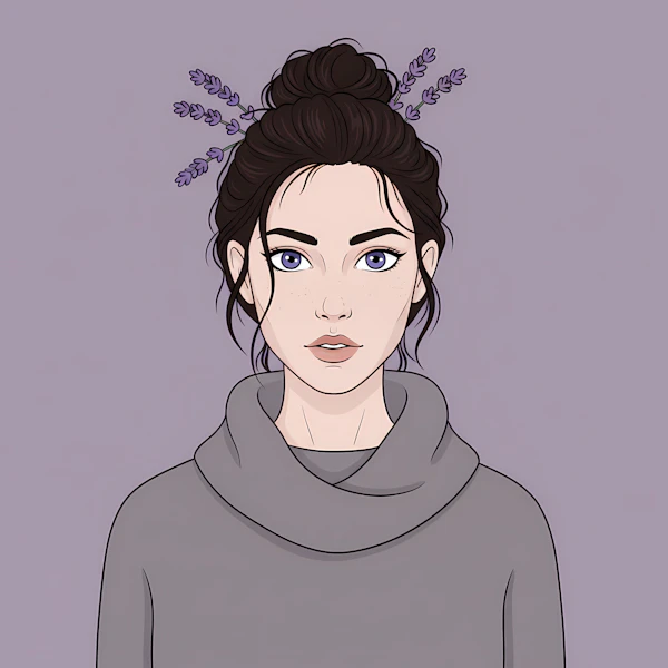 Serene Portrait Art