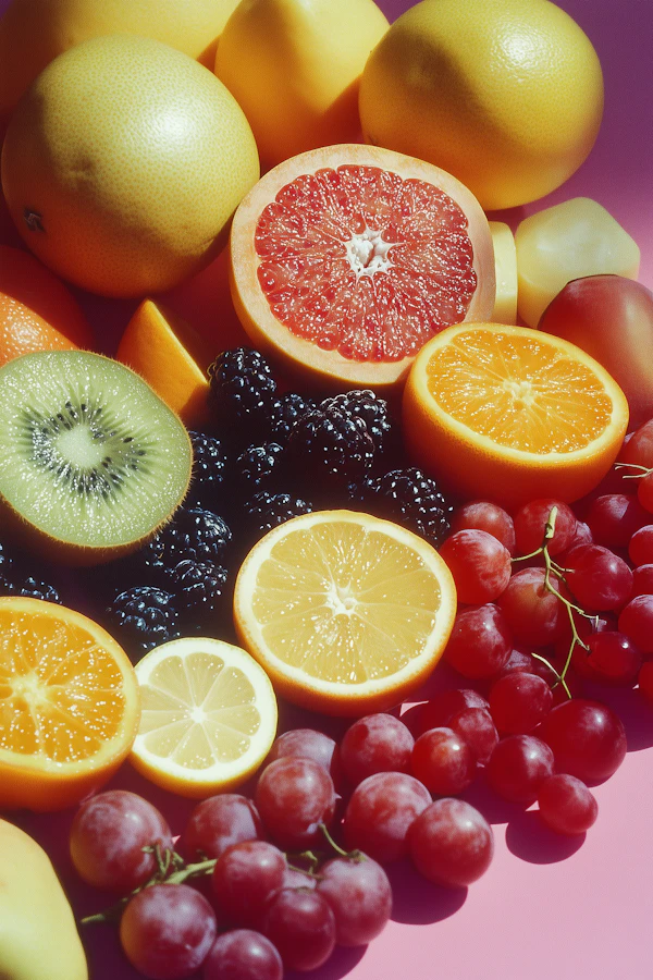 Vibrant Assortment of Fresh Fruits