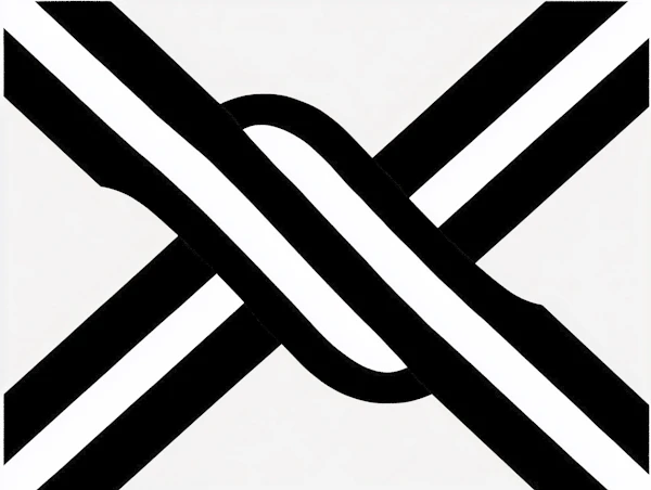 Abstract Striped Design