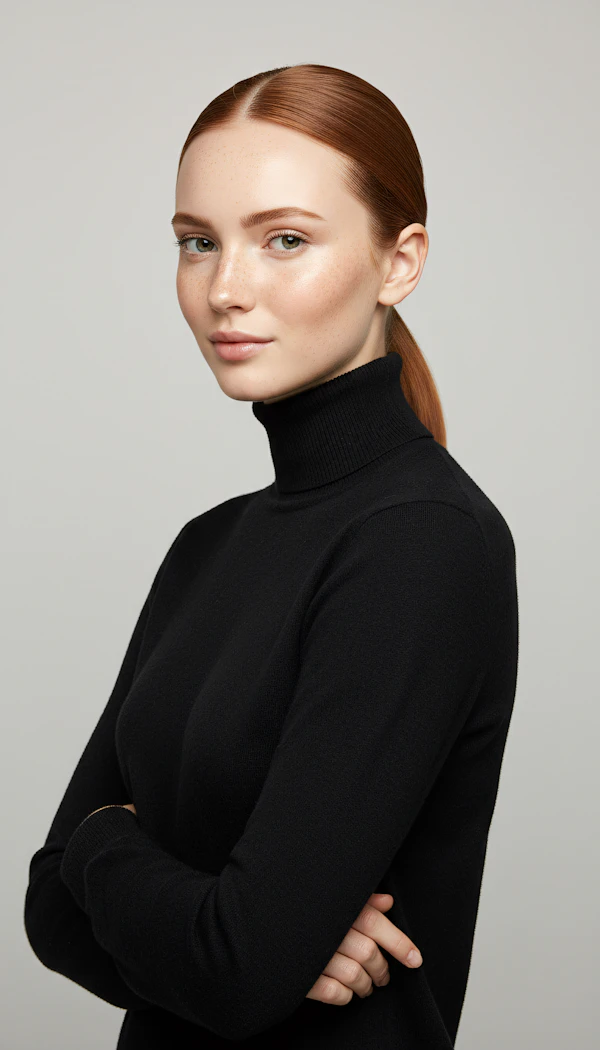 Confident Redhead Portrait