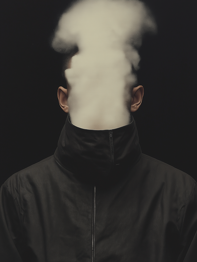 Surreal Portrait with Smoke