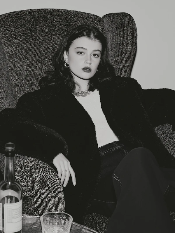 Moody Woman Portrait