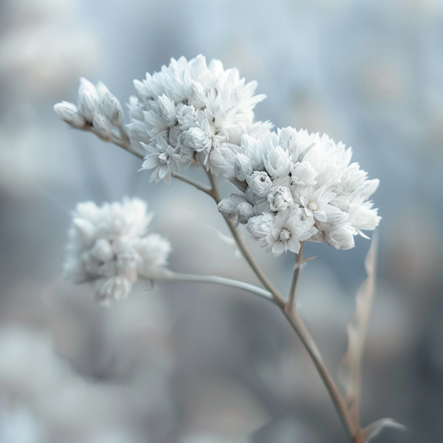 Ethereal White Blooms