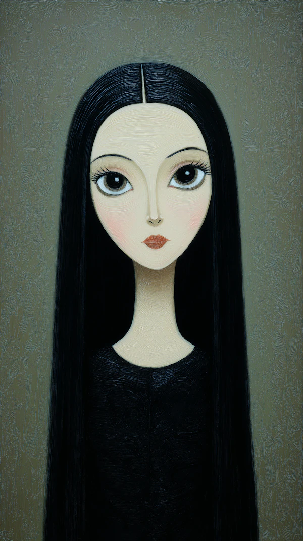 Stylized Woman Portrait