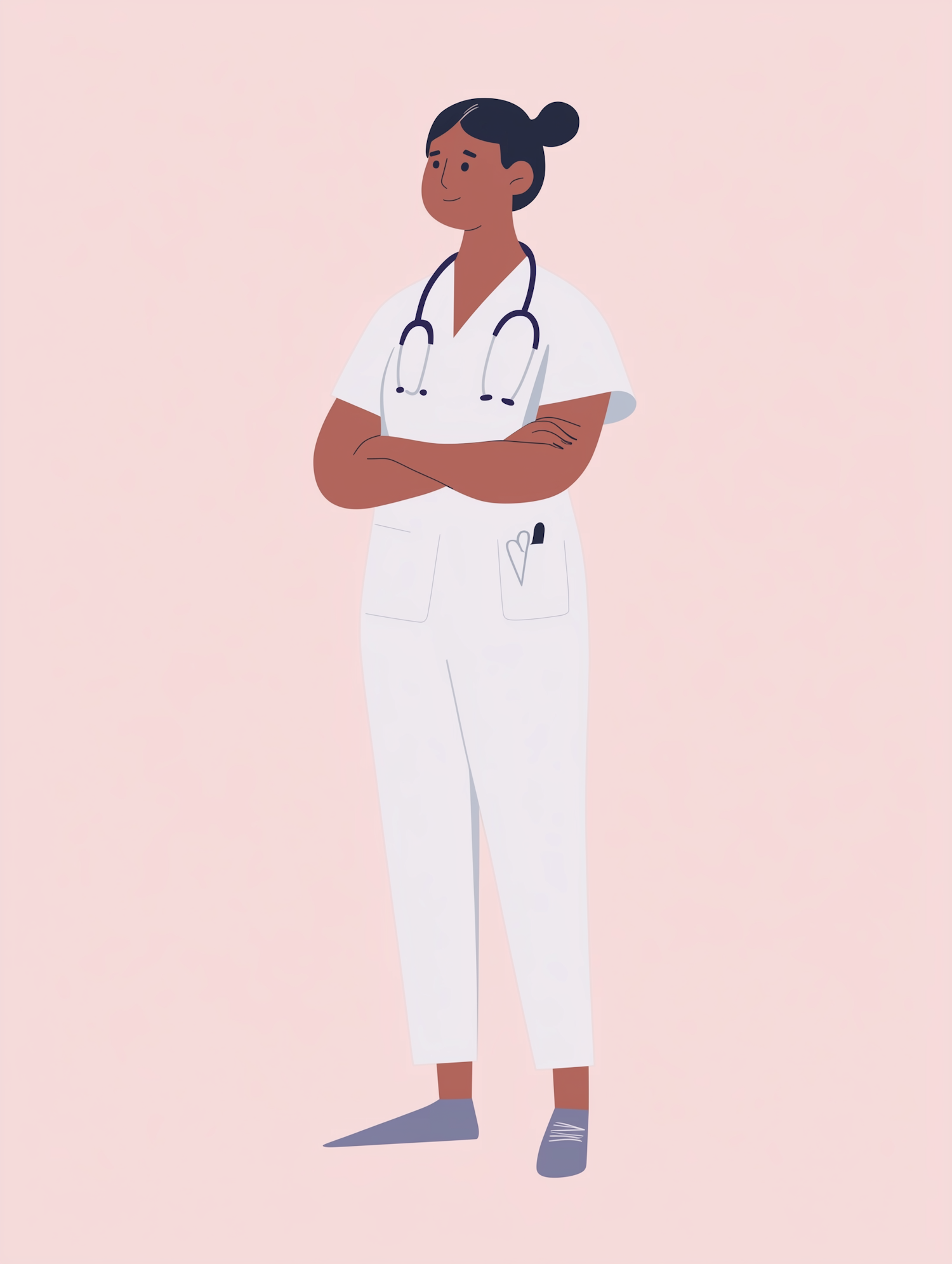 Illustrated Healthcare Professional