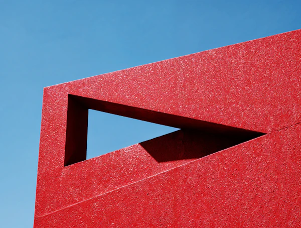 Bold Red Architecture