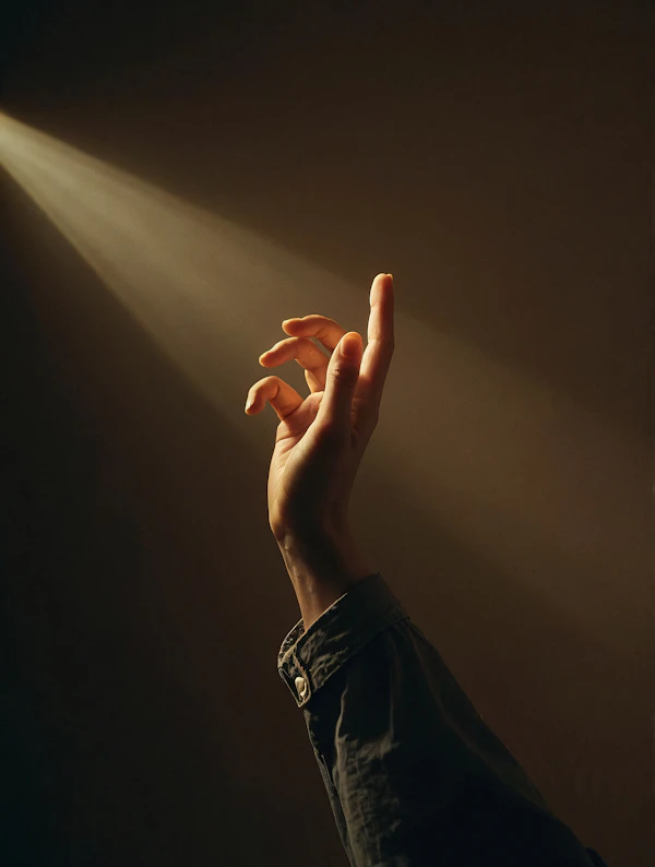 Hand in Dramatic Light
