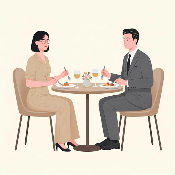Elegant Dining Scene