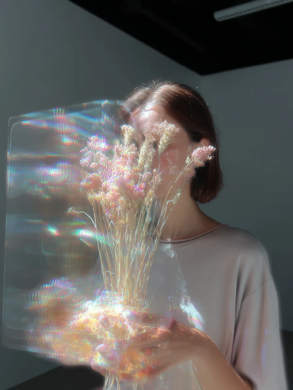 Ethereal Floral Portrait