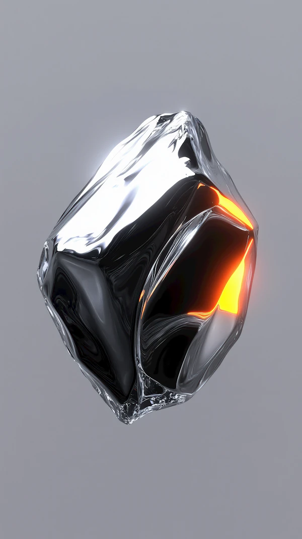 Futuristic 3D Object