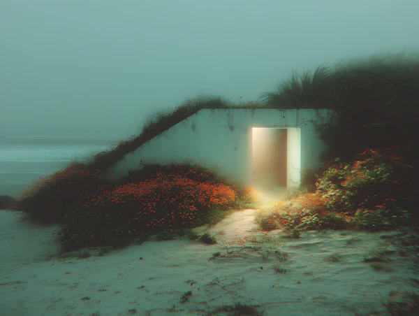 Surreal Concrete Structure