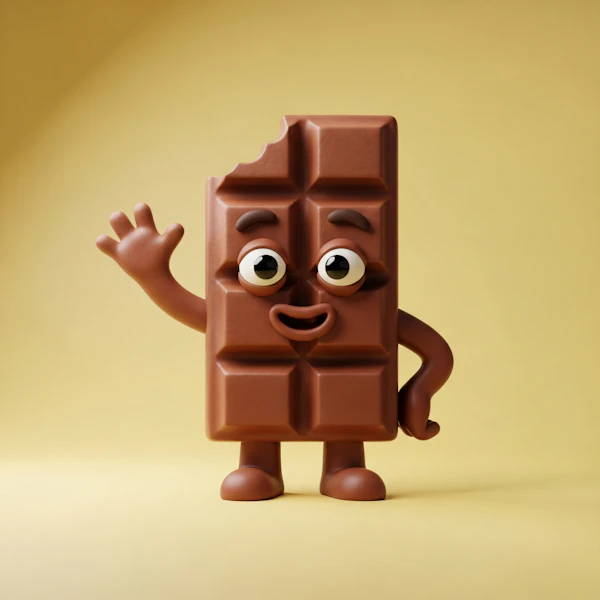 Chocolate Bar Character