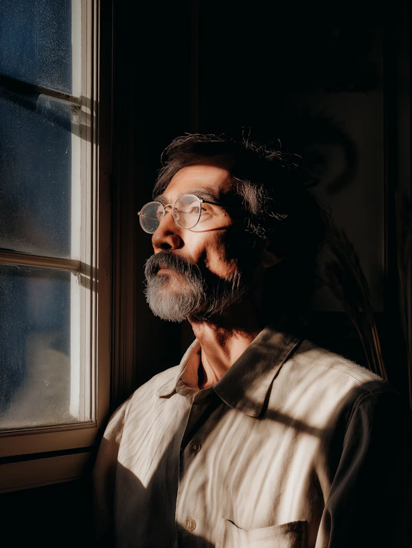 Contemplative Portrait