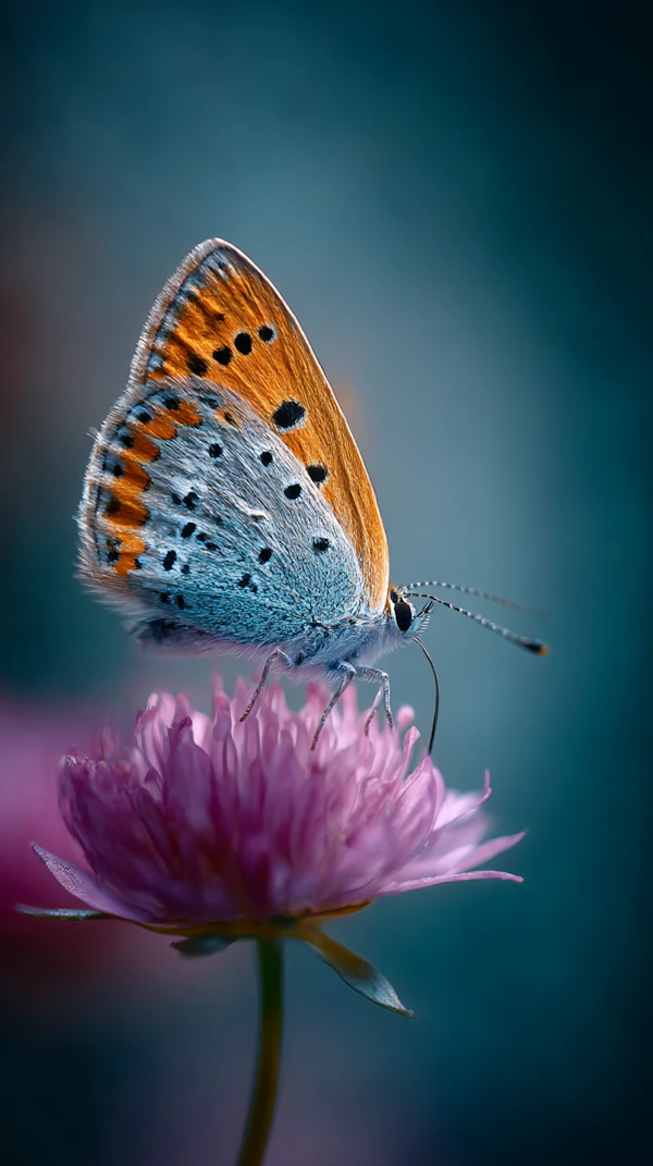 Butterfly on Flower