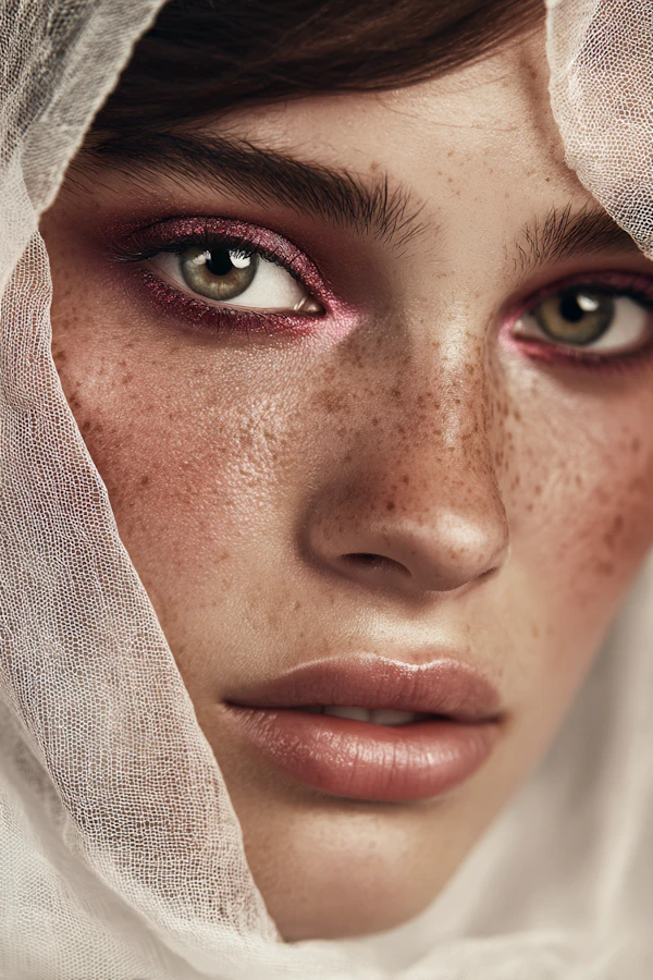 Freckled Portrait