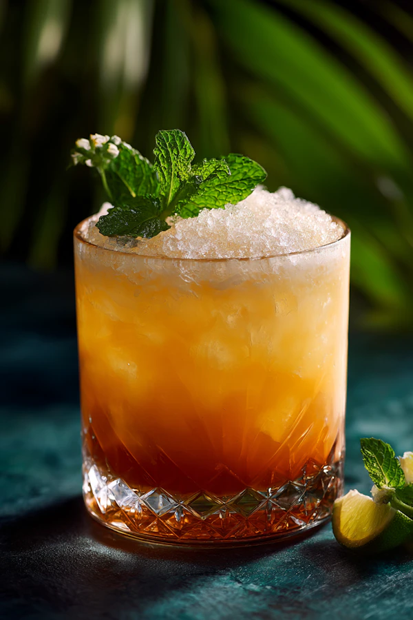 Tropical Cocktail Display