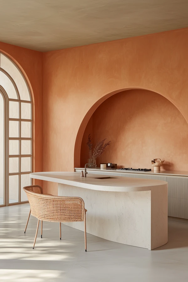 Modern Earthy Kitchen