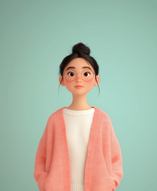 Youthful Animated Character