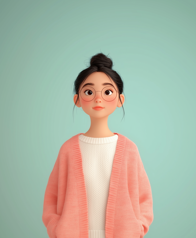 Youthful Animated Character