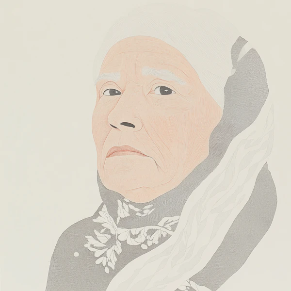Elderly Woman Portrait