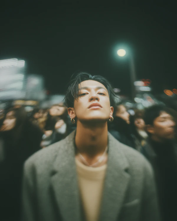 Urban Night Portrait