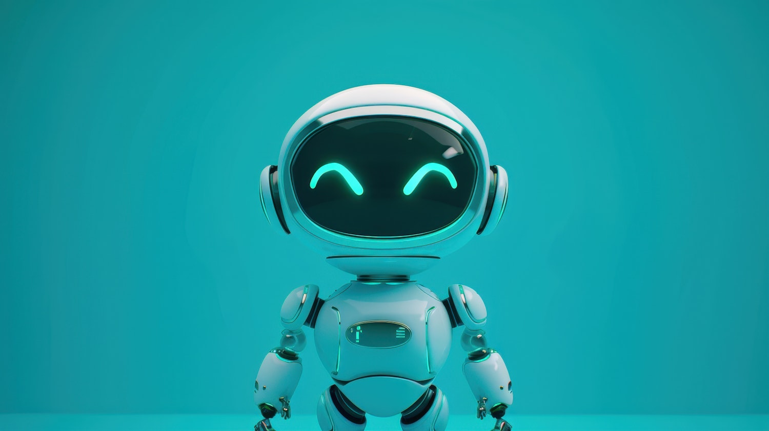 Futuristic Humanoid Robot