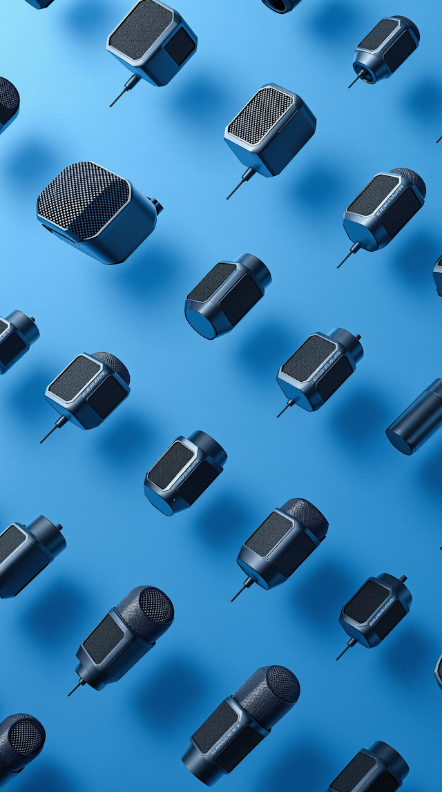 Modern Microphone Grid