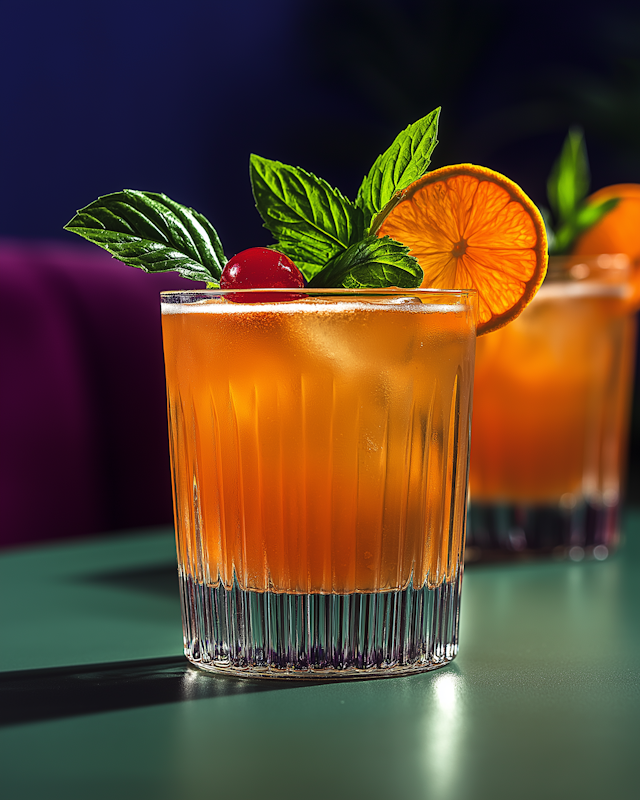 Vibrant Citrus Cocktail