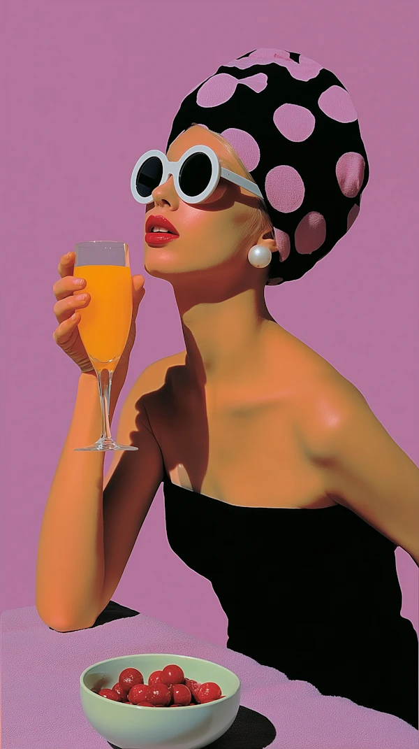 Retro Chic Portrait