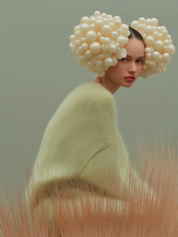 Surreal Woman Portrait