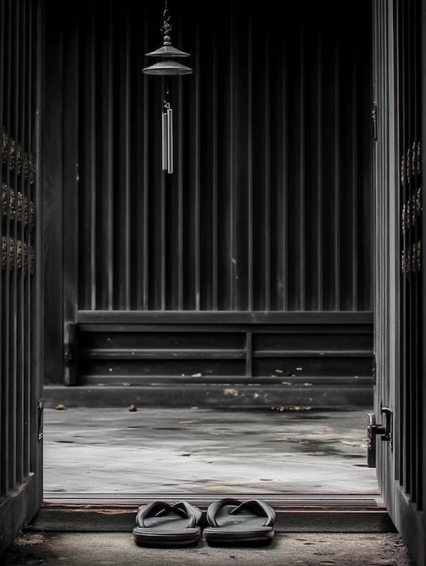 Minimalist Wooden Scene