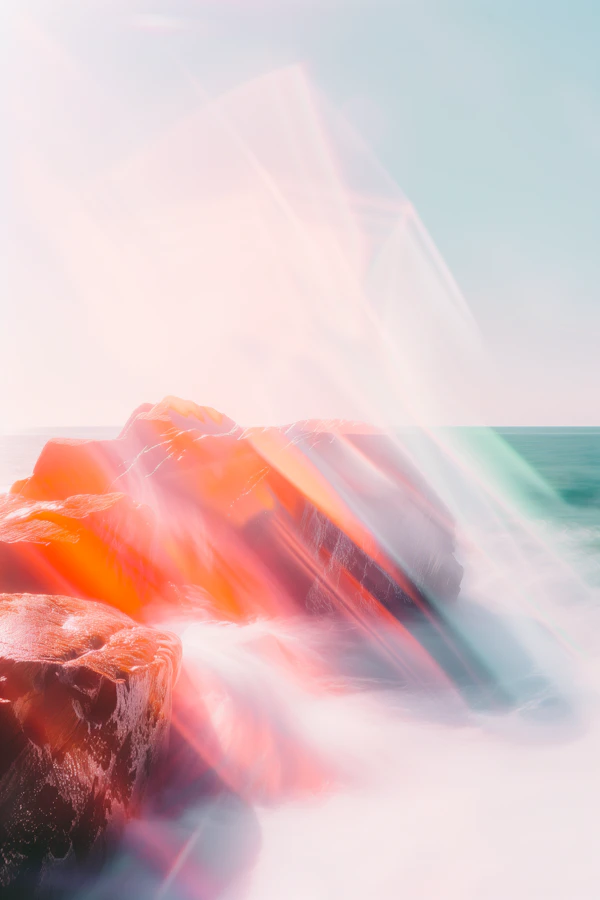 Surreal Coastal Scene