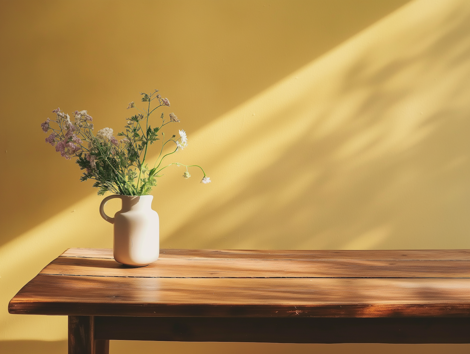 Tranquil Wildflower Still Life