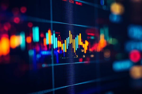Digital Financial Chart