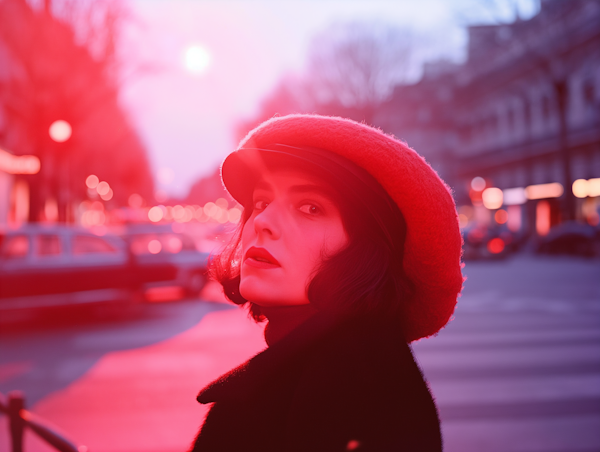 Twilight Muse in Red Beret