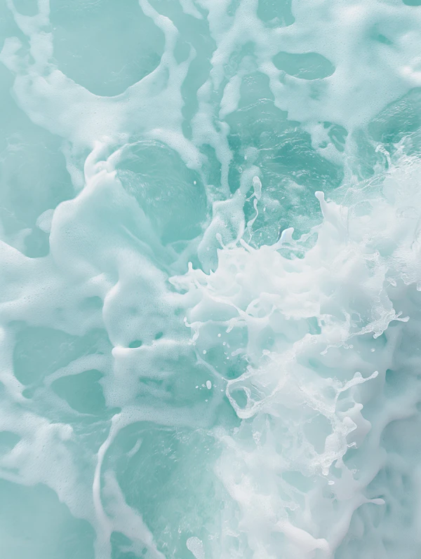 Ocean Waves Close-Up