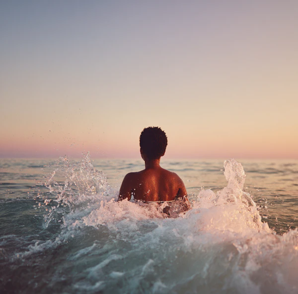 Sunset Ocean Serenity