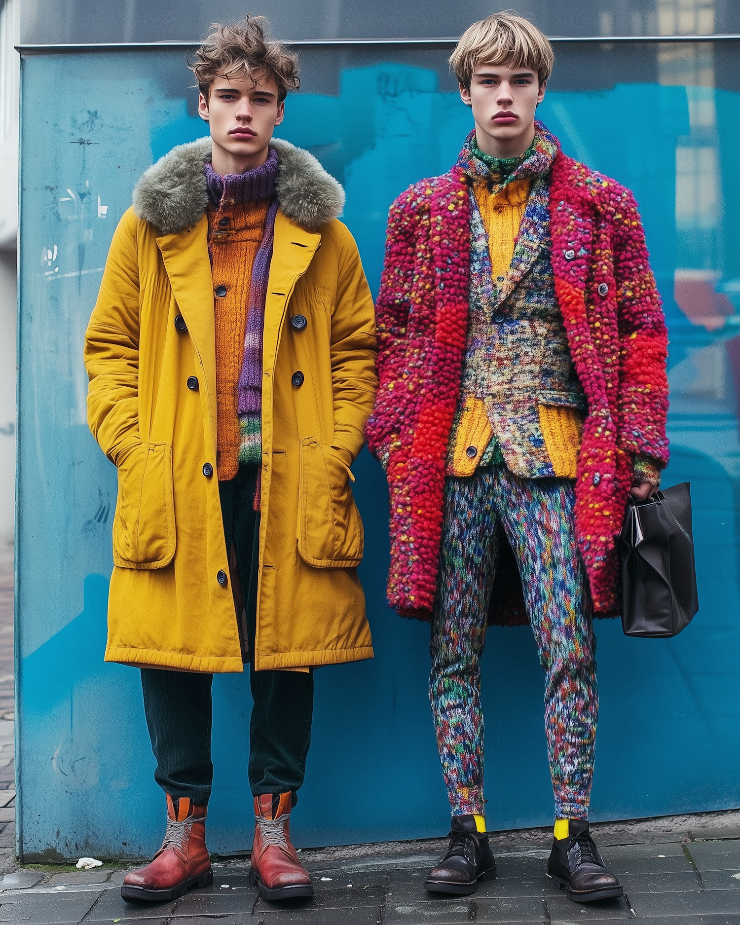 Vibrant Fashion Duo