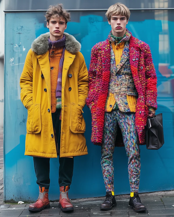 Vibrant Fashion Duo